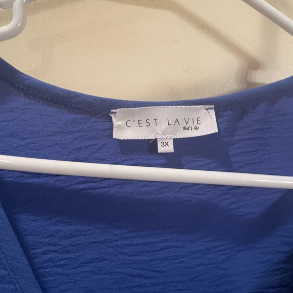 C’EST Lavie That’s life blouse plus size - Picture 2 of 6